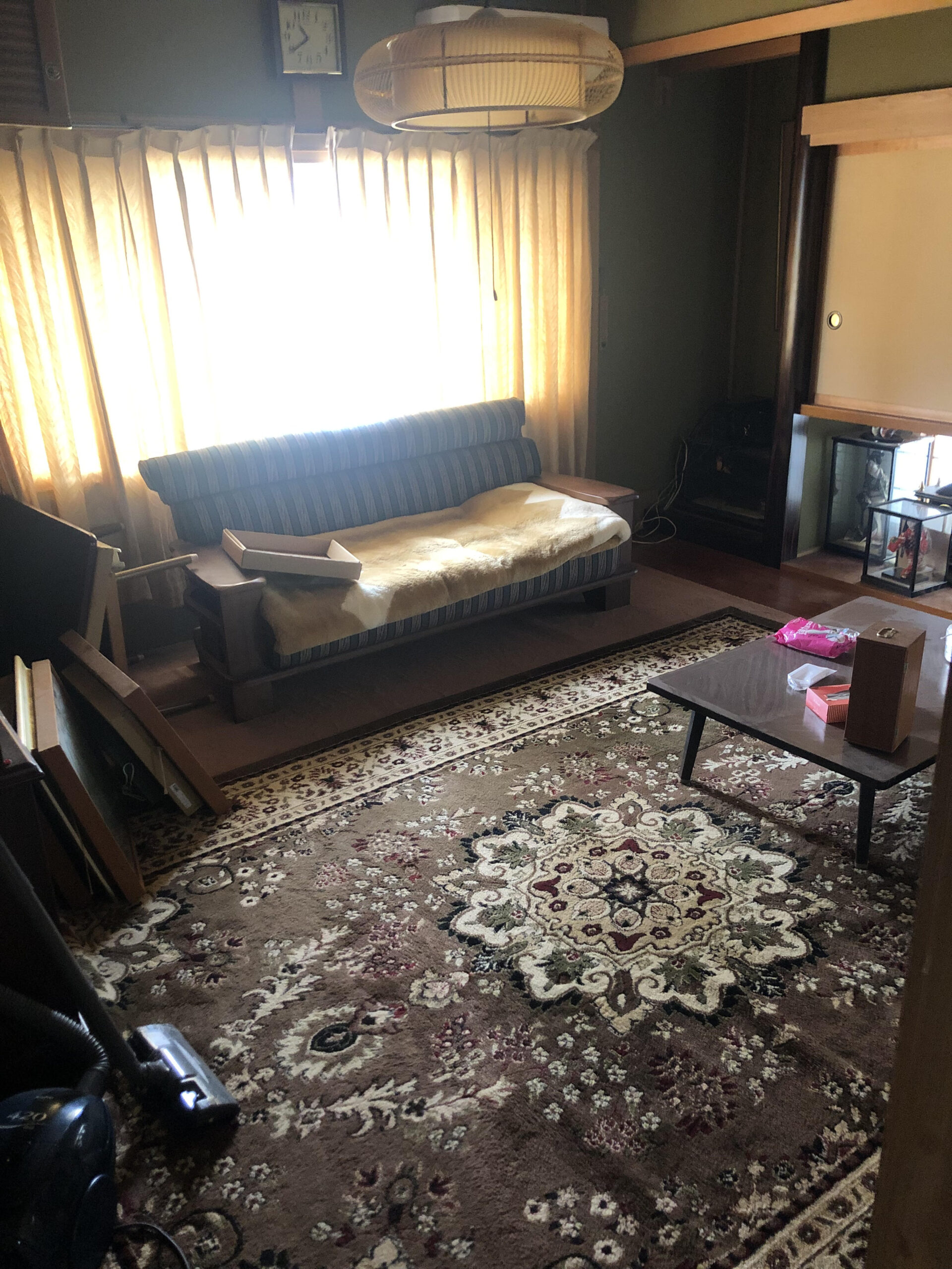 木造住宅　倉庫内の残置物処分整理作業をさせていただきました。