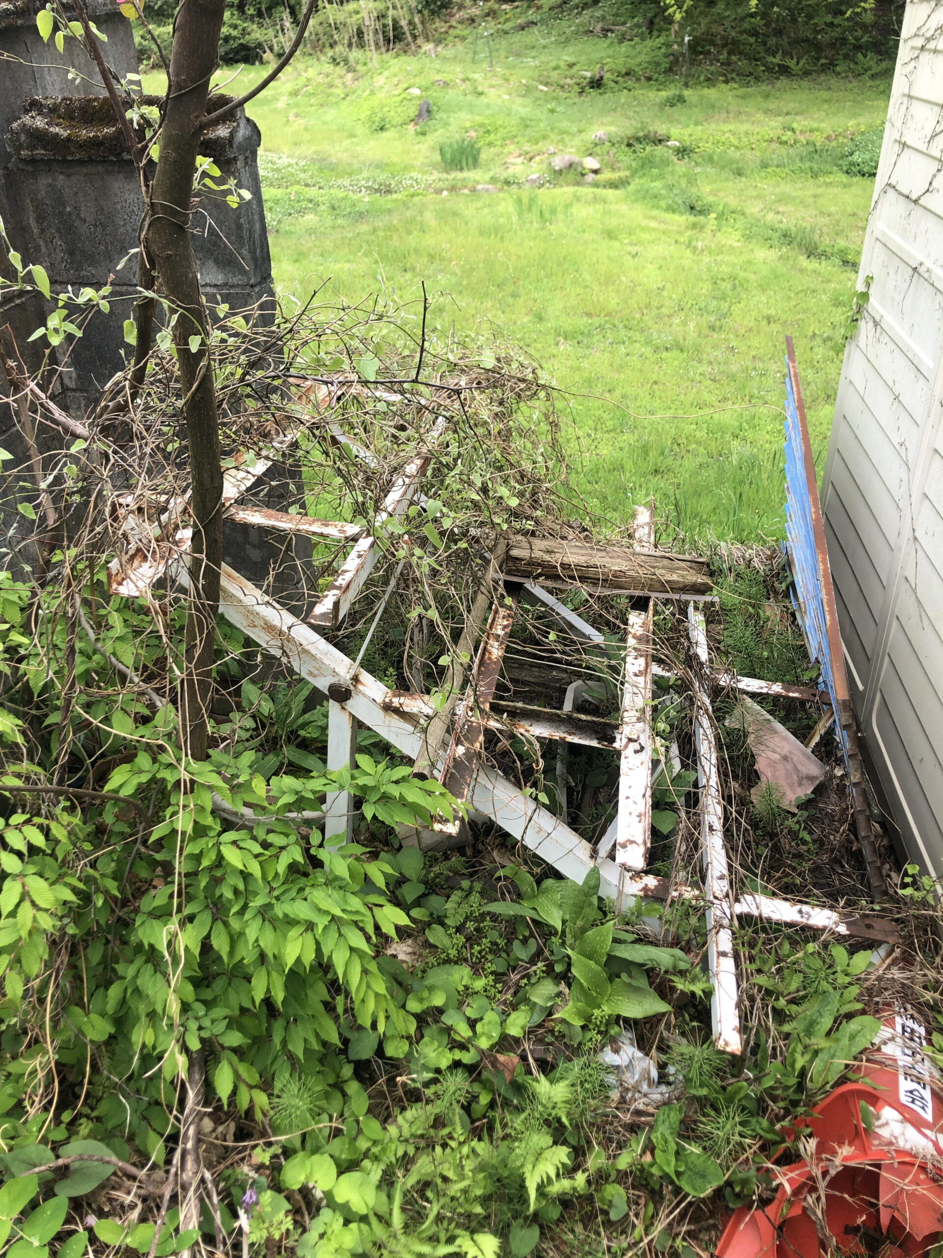 木造住宅　倉庫内の残置物処分整理作業をさせていただきました。