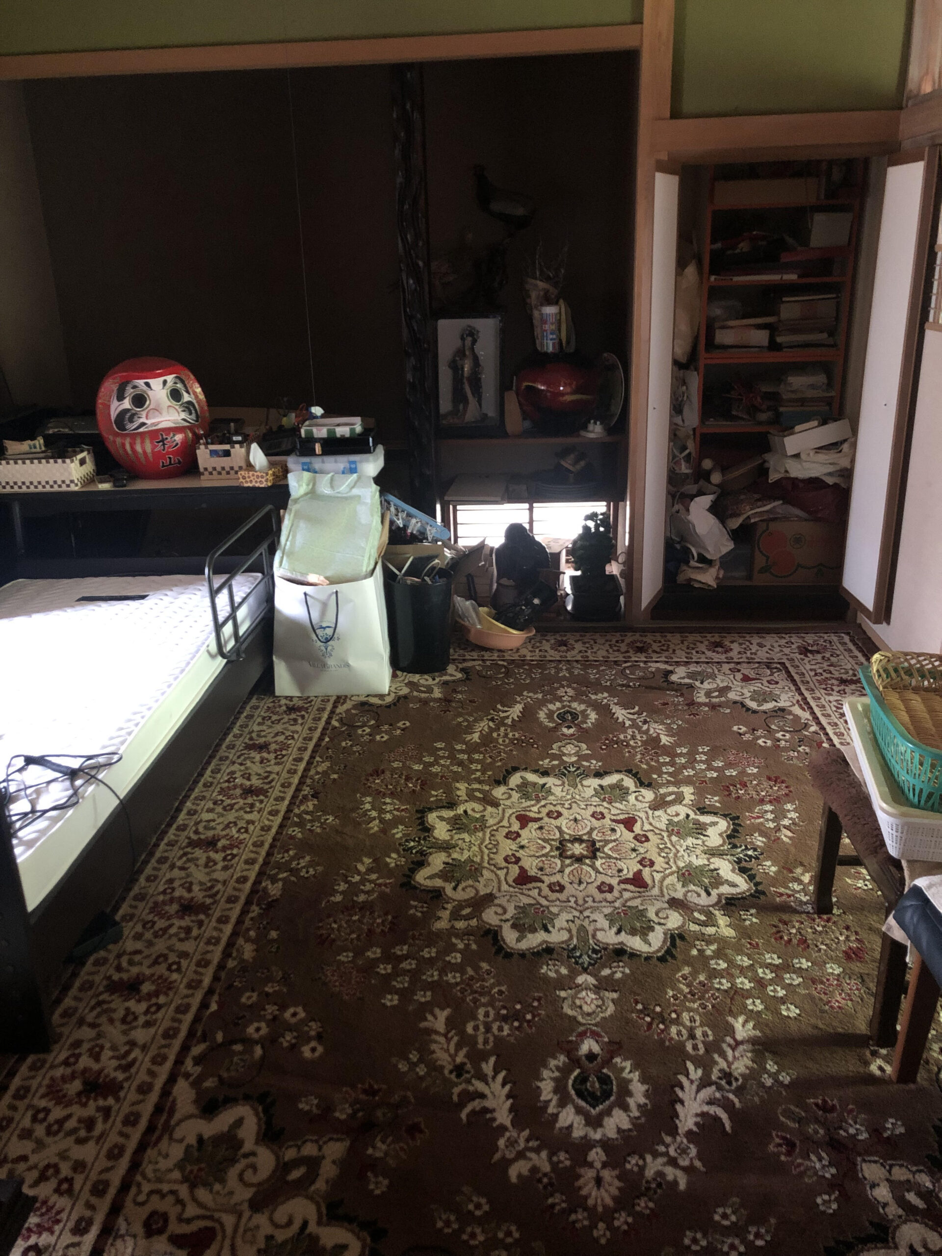 木造住宅　倉庫内の残置物処分整理作業をさせていただきました。