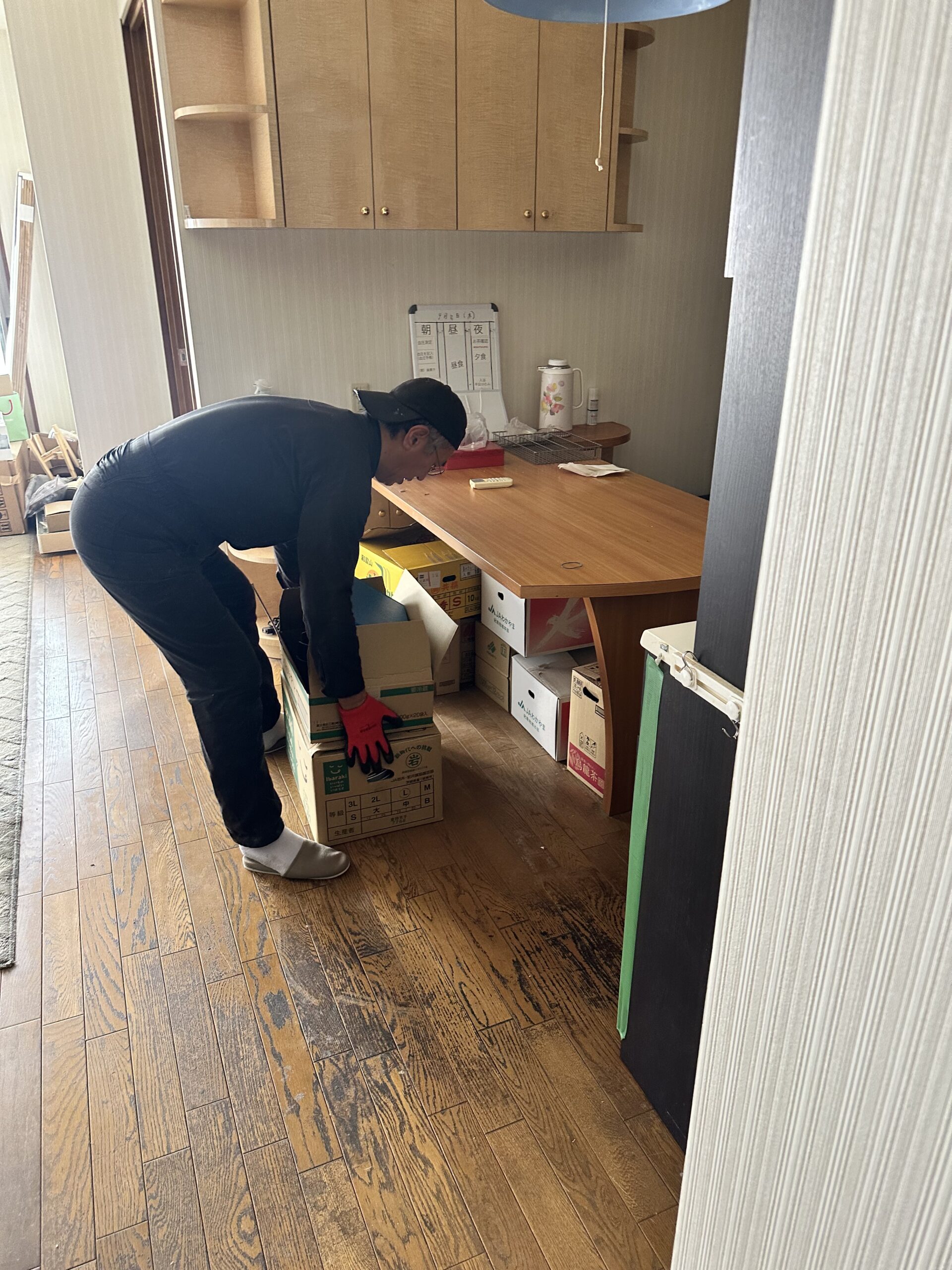 富山市内のマンションでの残置物処分を行いました。