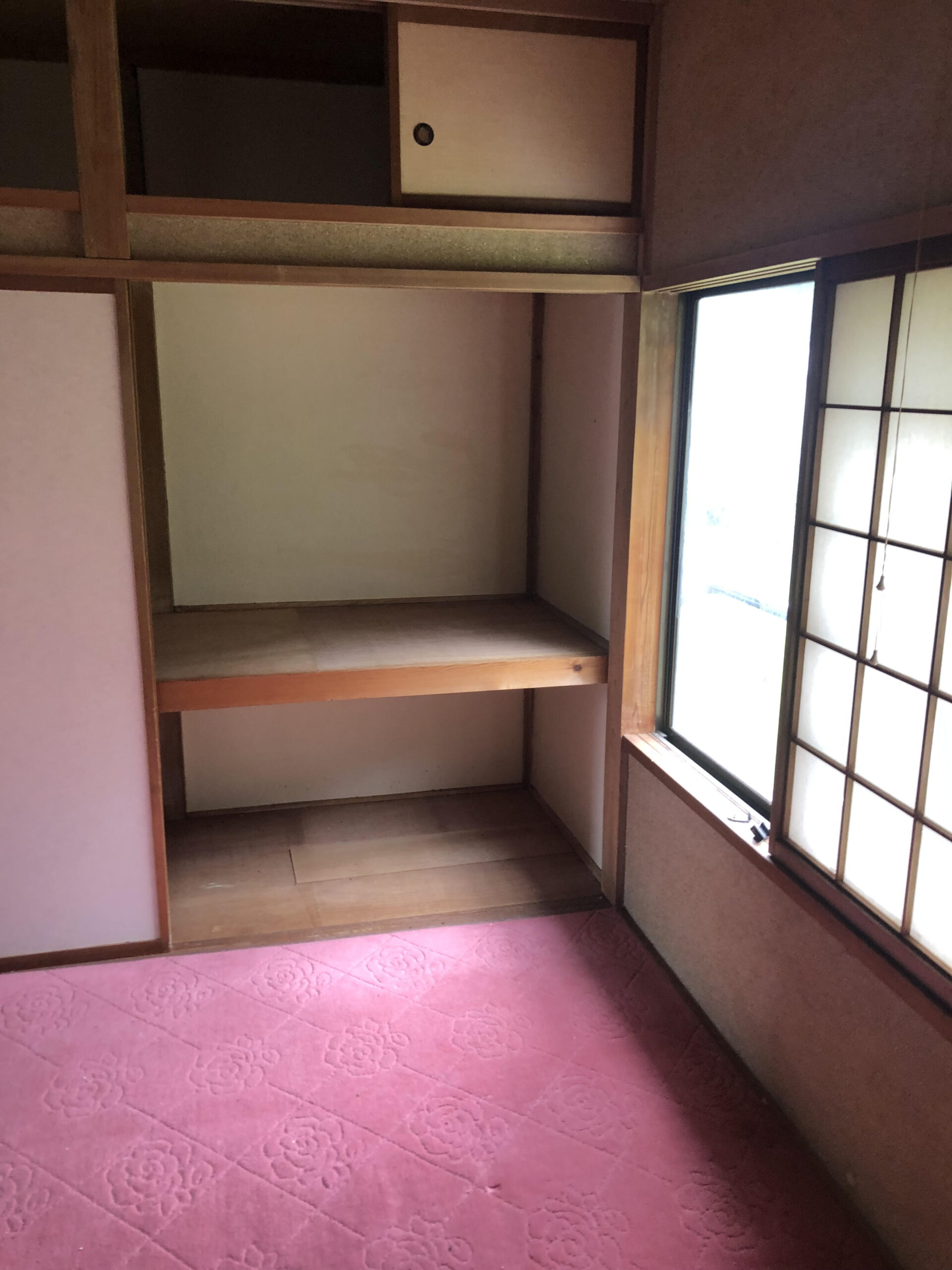 木造住宅　倉庫内の残置物処分整理作業をさせていただきました。