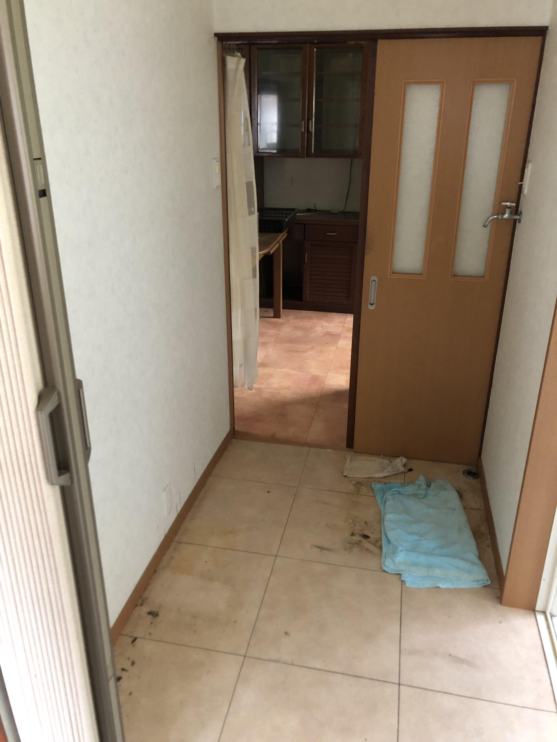 木造住宅　倉庫内の残置物処分整理作業をさせていただきました。
