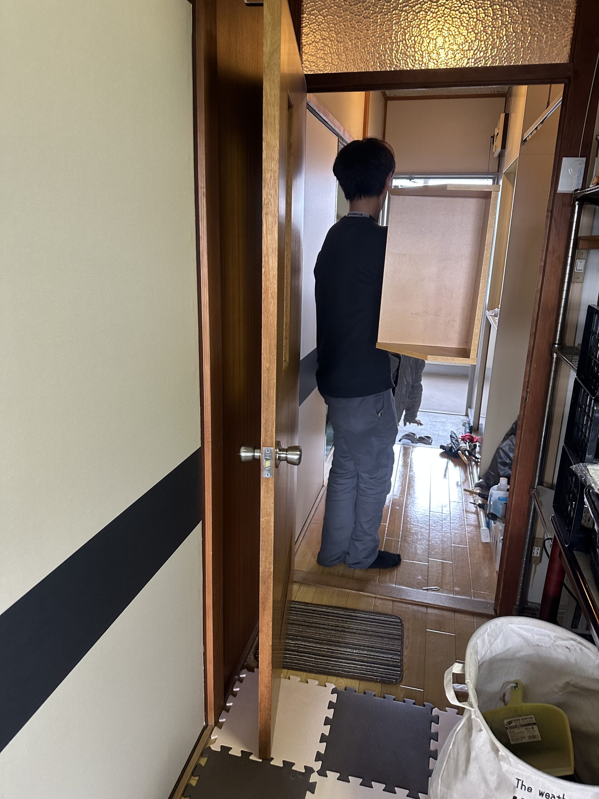 市営住宅での残置物作業を行いました。